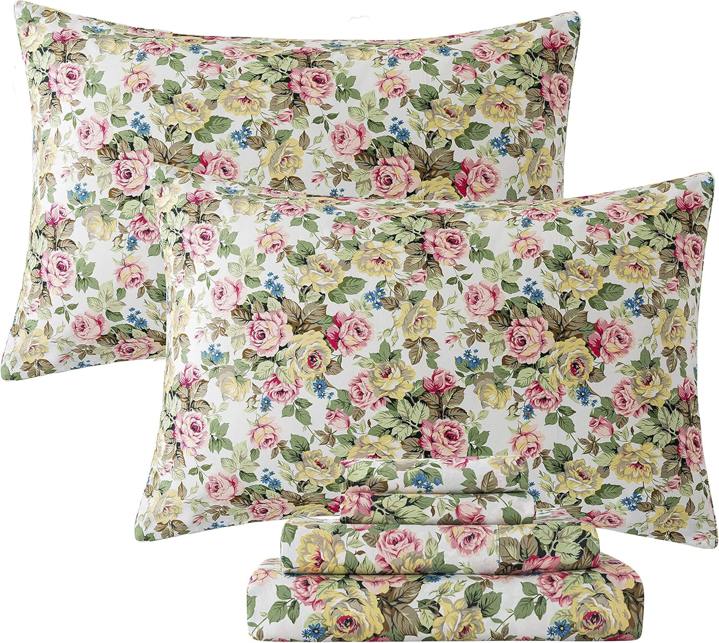 Cotton Twin Size Bed Sheet Set