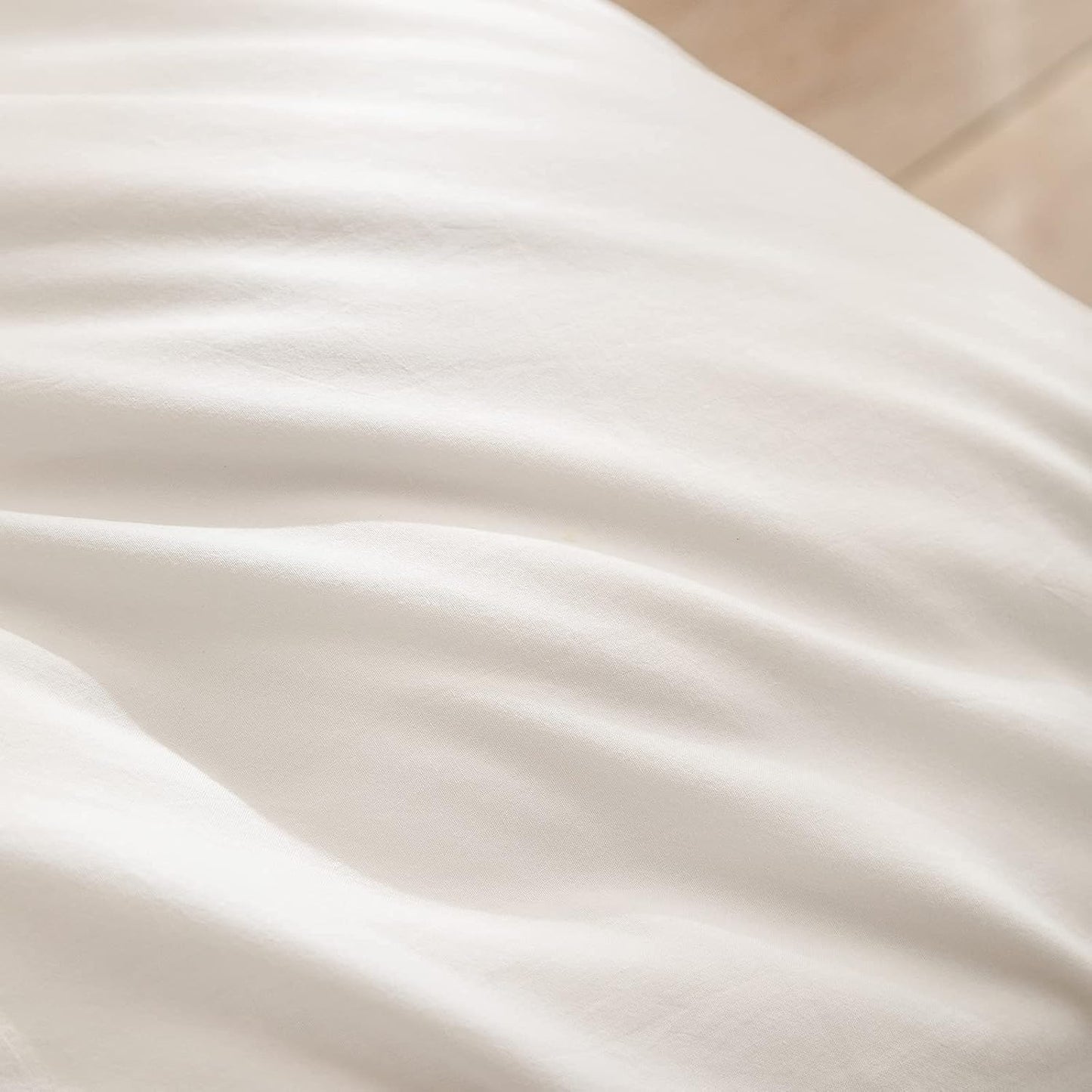 Biancaneve - Washed Cotton Duvet Cover Set, Soft Cotton Bedding, Breathable Cotton Duvet Covers