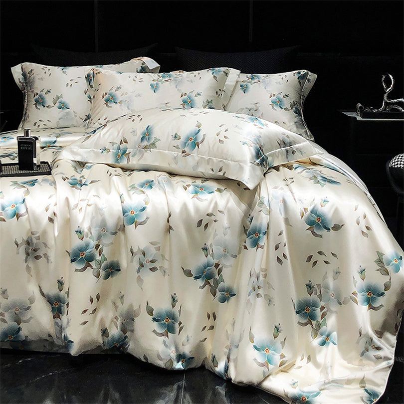 Merida - Luxury Silk Bedding Set, Silk Bed Linens, Premium Silk Sheets