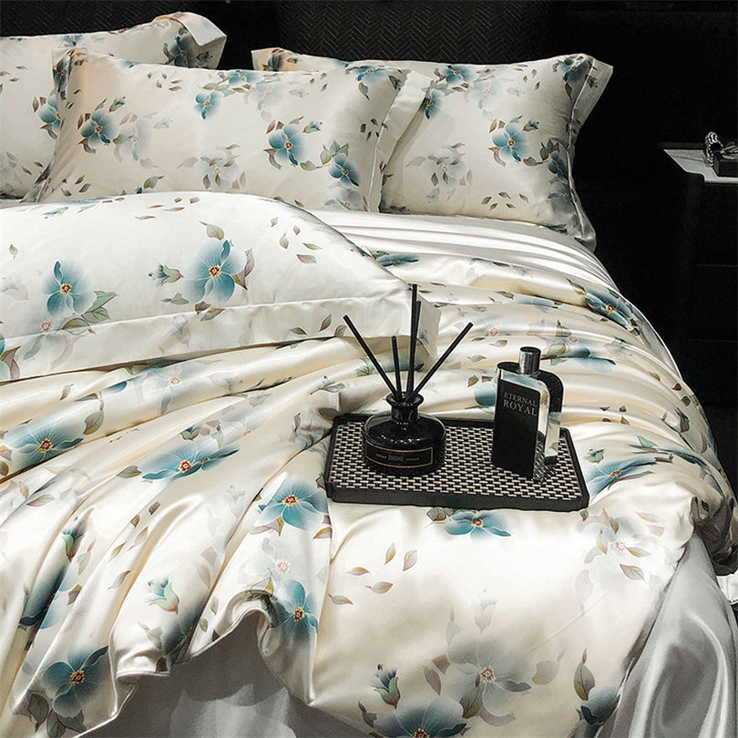 Merida - Luxury Silk Bedding Set, Silk Bed Linens, Premium Silk Sheets