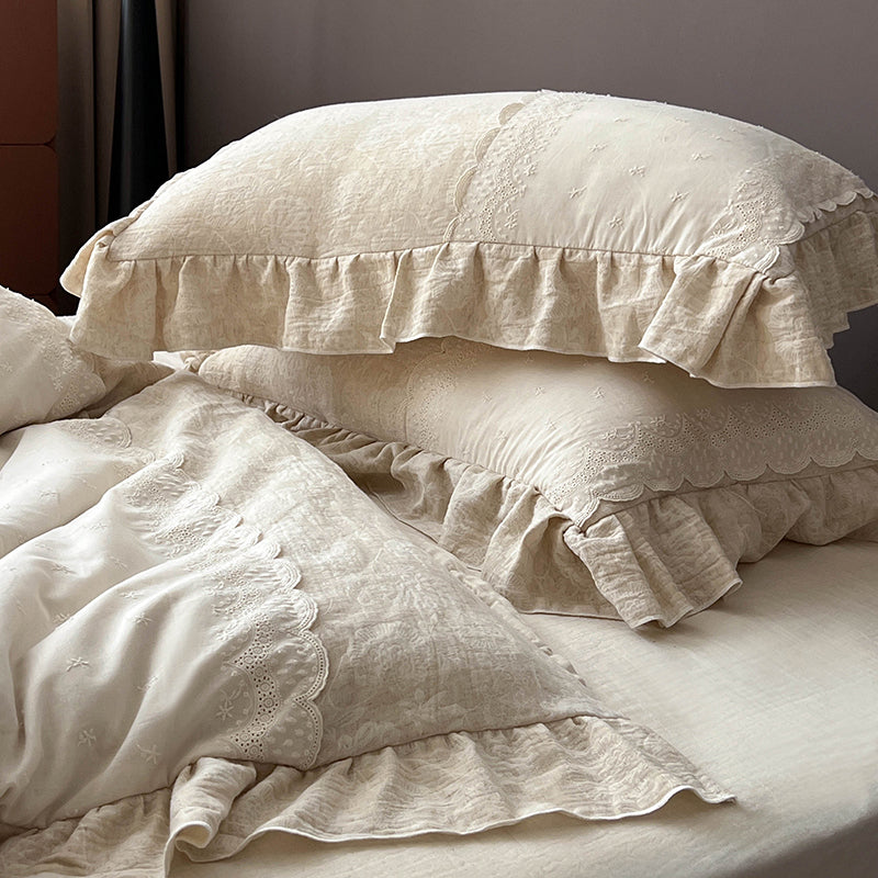 Linen French Vintage Bedding Set